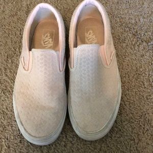 Van’s classic slip-on light pink